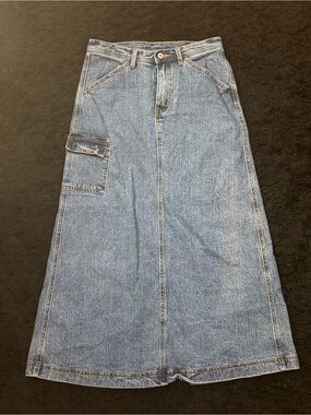 Brandy Melville Maxi Skirt with Cargo Pocket - Women's Jeans